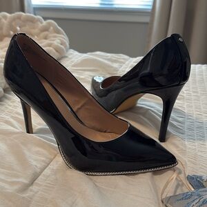 BCBGeneration Black Pointed Toe Stiletto Pumps